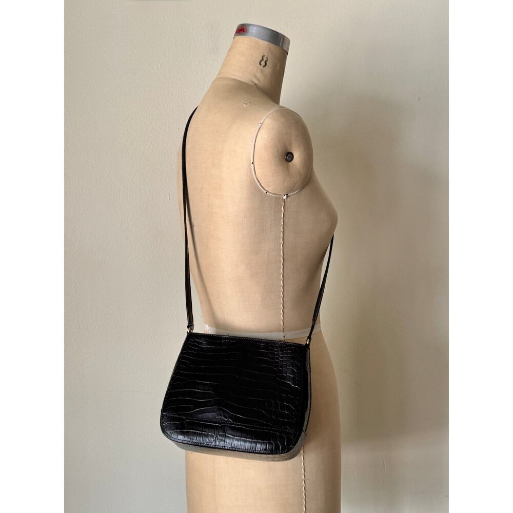 Vintage Talbots Croc Embossed Leather Purse